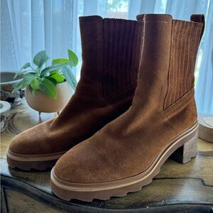 Bobbies Lison Brown Suede Boots 39
